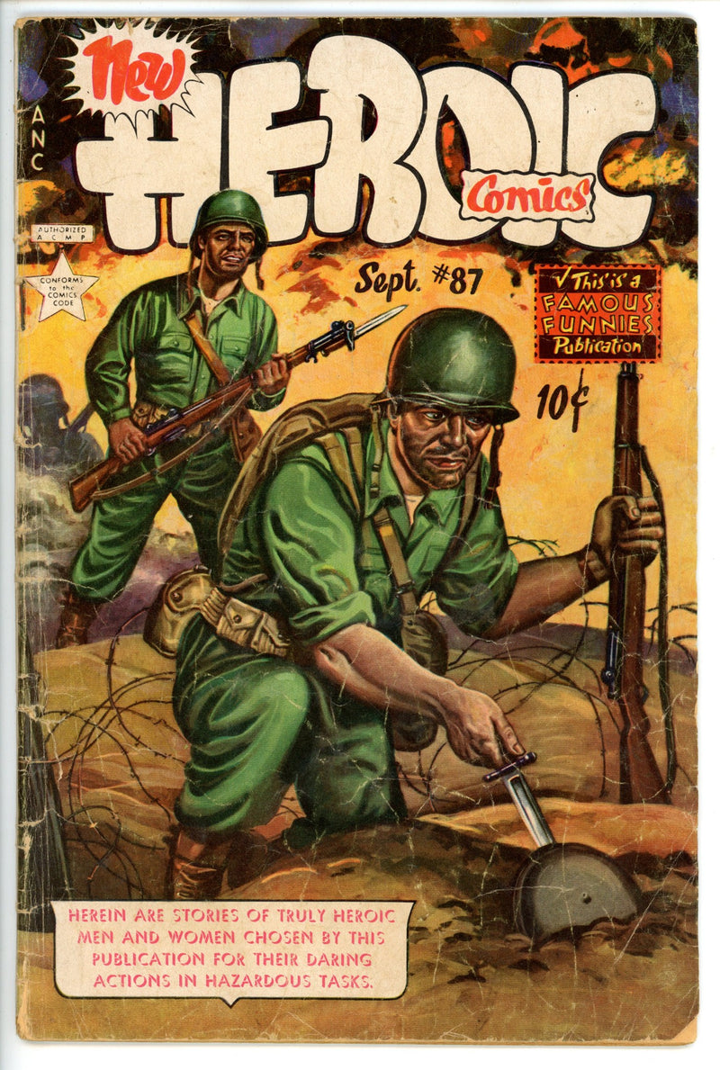 Heroic Comics 87 GD+