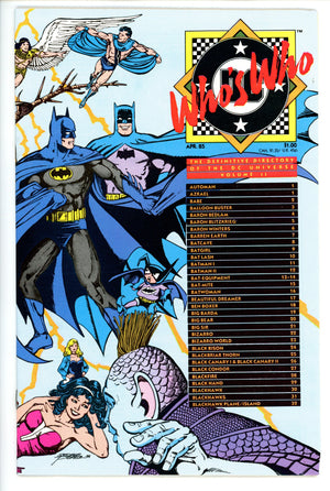 Who's Who: The Definitive Directory of the DC Universe 2