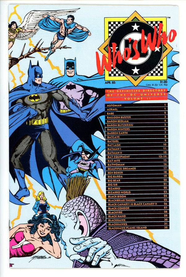Who's Who: The Definitive Directory of the DC Universe 2