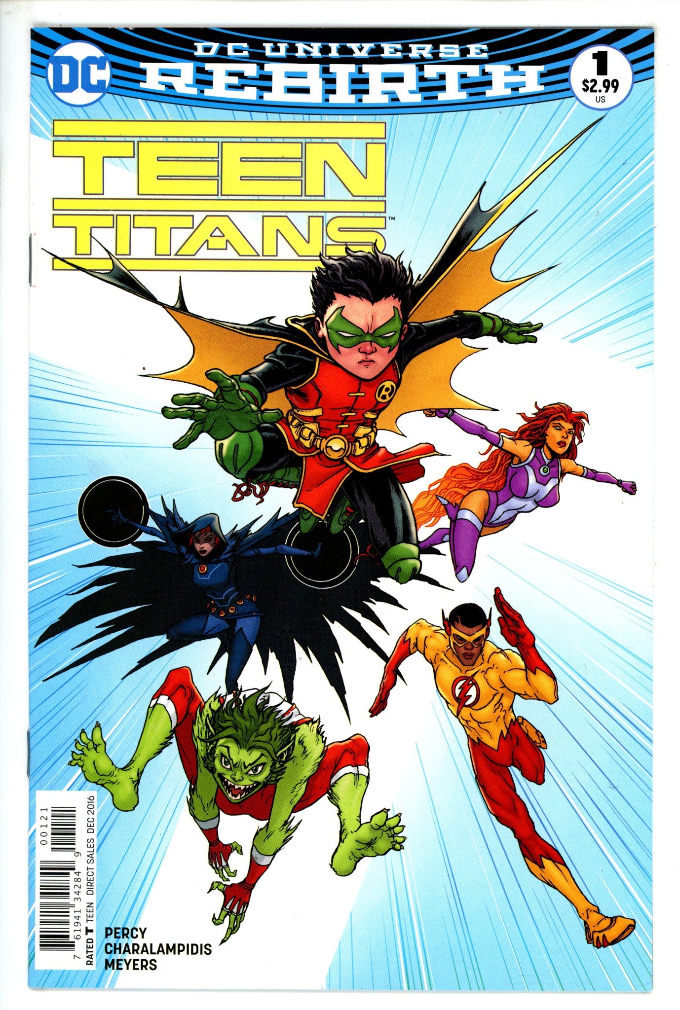 Teen Titans Vol 6 1 Burnham Variant