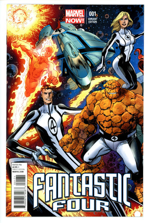 Fantastic Four Vol 4 1 Bagley Variant