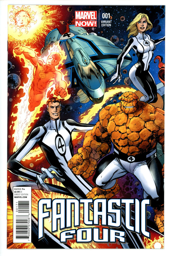 Fantastic Four Vol 4 1 Bagley Variant