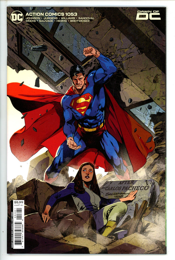Action Comics Vol 3 1053 Sandoval Variant (2023)