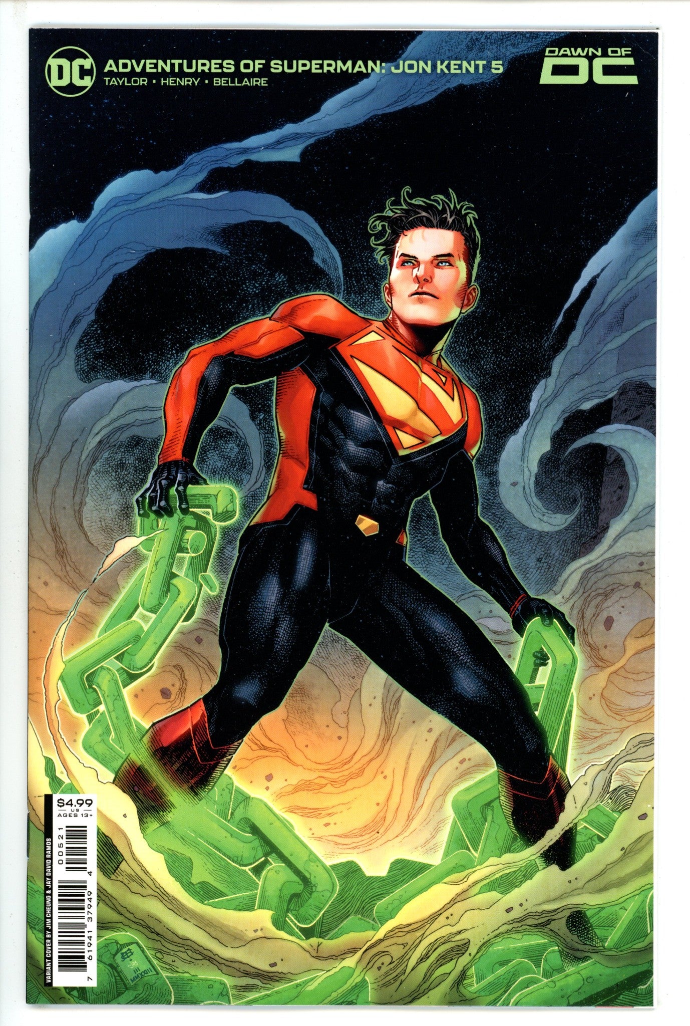 Adventures Of Superman Jon Kent 5 Cheung Variant (2023)