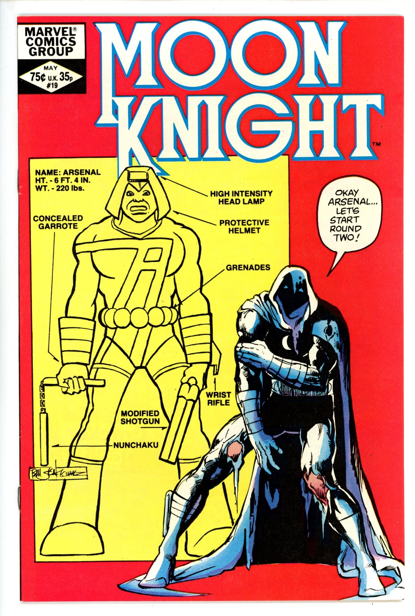 Moon Knight Vol 1 19 VF/NM