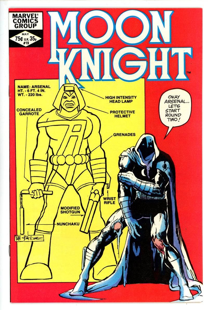 Moon Knight Vol 1 19 VF/NM