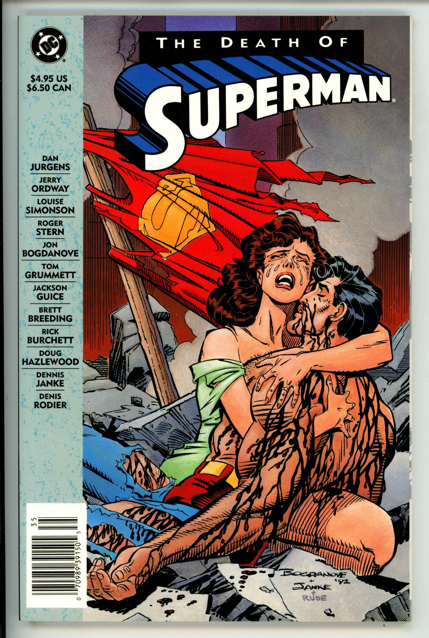 Death of Superman TPB 2nd Print Newsstand