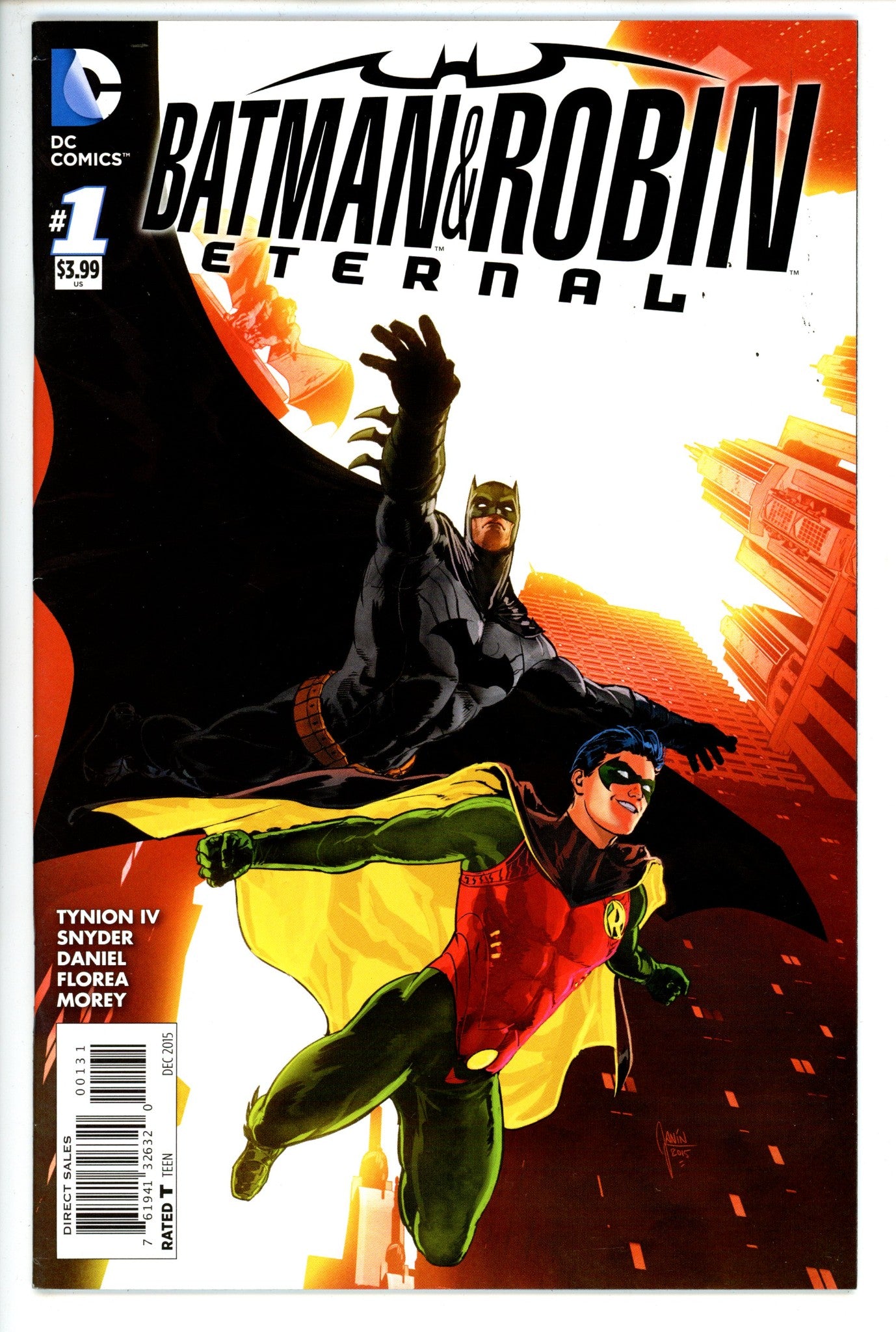 Batman and Robin Eternal 1 Janin Variant