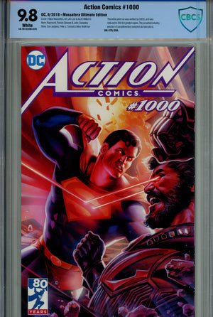 Action Comics Vol 3 1000 Massafera Exclusive Variant CBCS 9.8 Ultimate Edition #75 (2018)