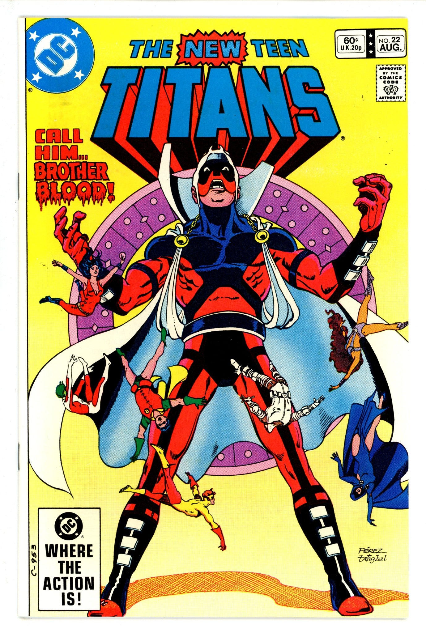 The New Teen Titans Vol 1 22 FN+ (1982)