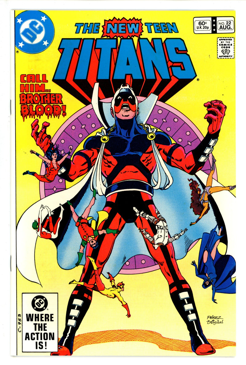 The New Teen Titans Vol 1 22 FN+ (1982)