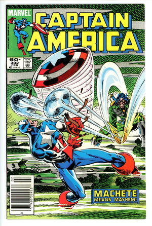 Captain America Vol 1 302 Newsstand