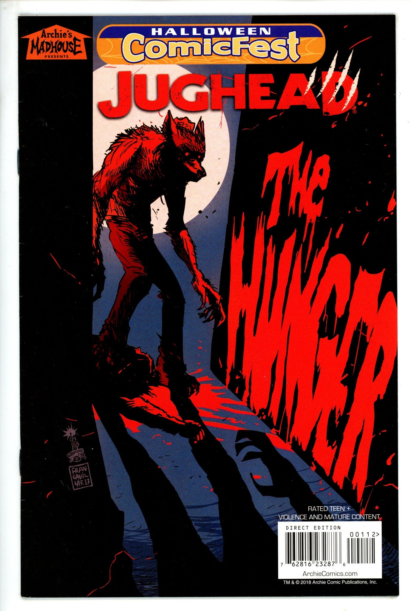 Jughead: The Hunger 1 Comicfest Variant (2017)