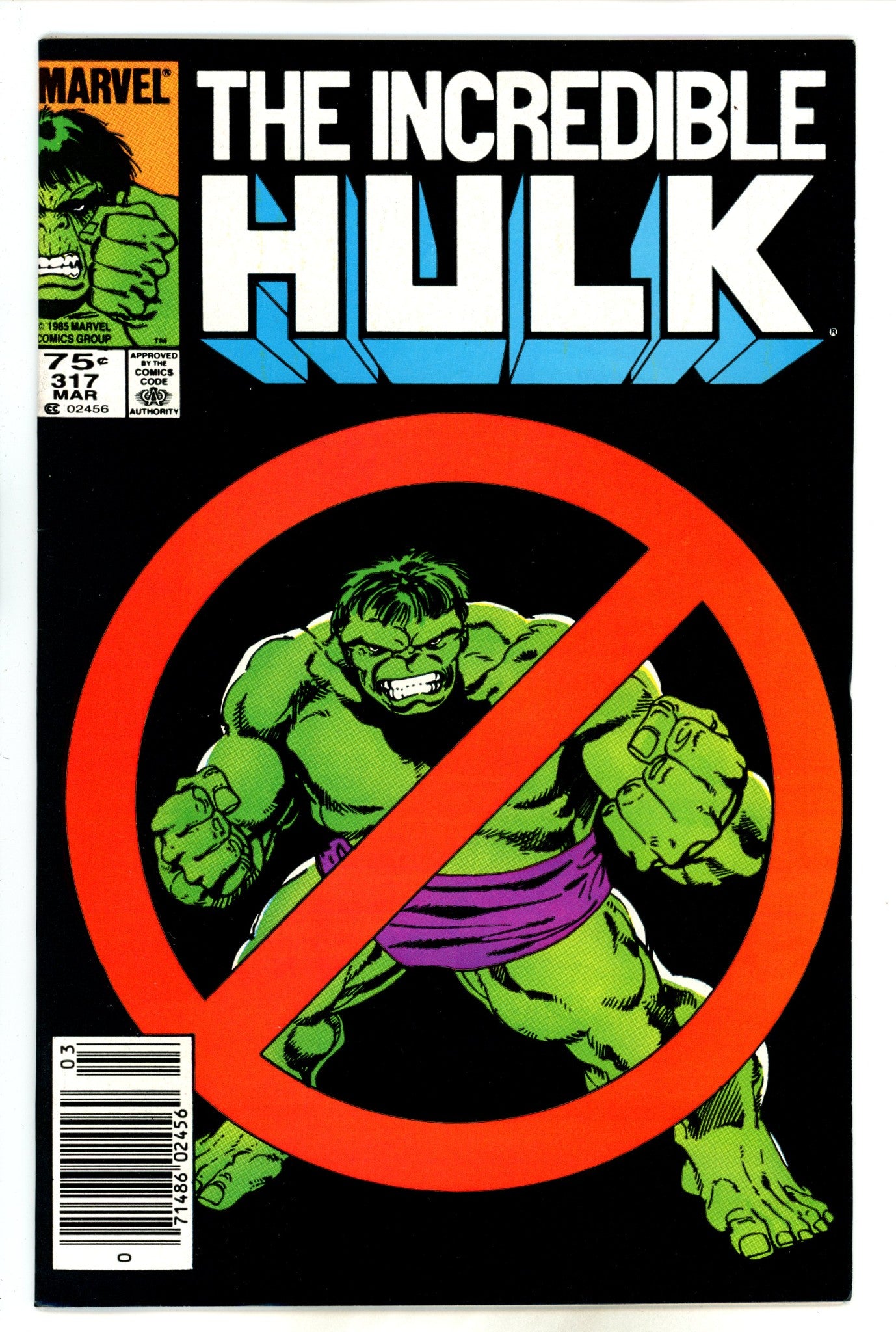 The Incredible Hulk Vol 1 317 Newsstand