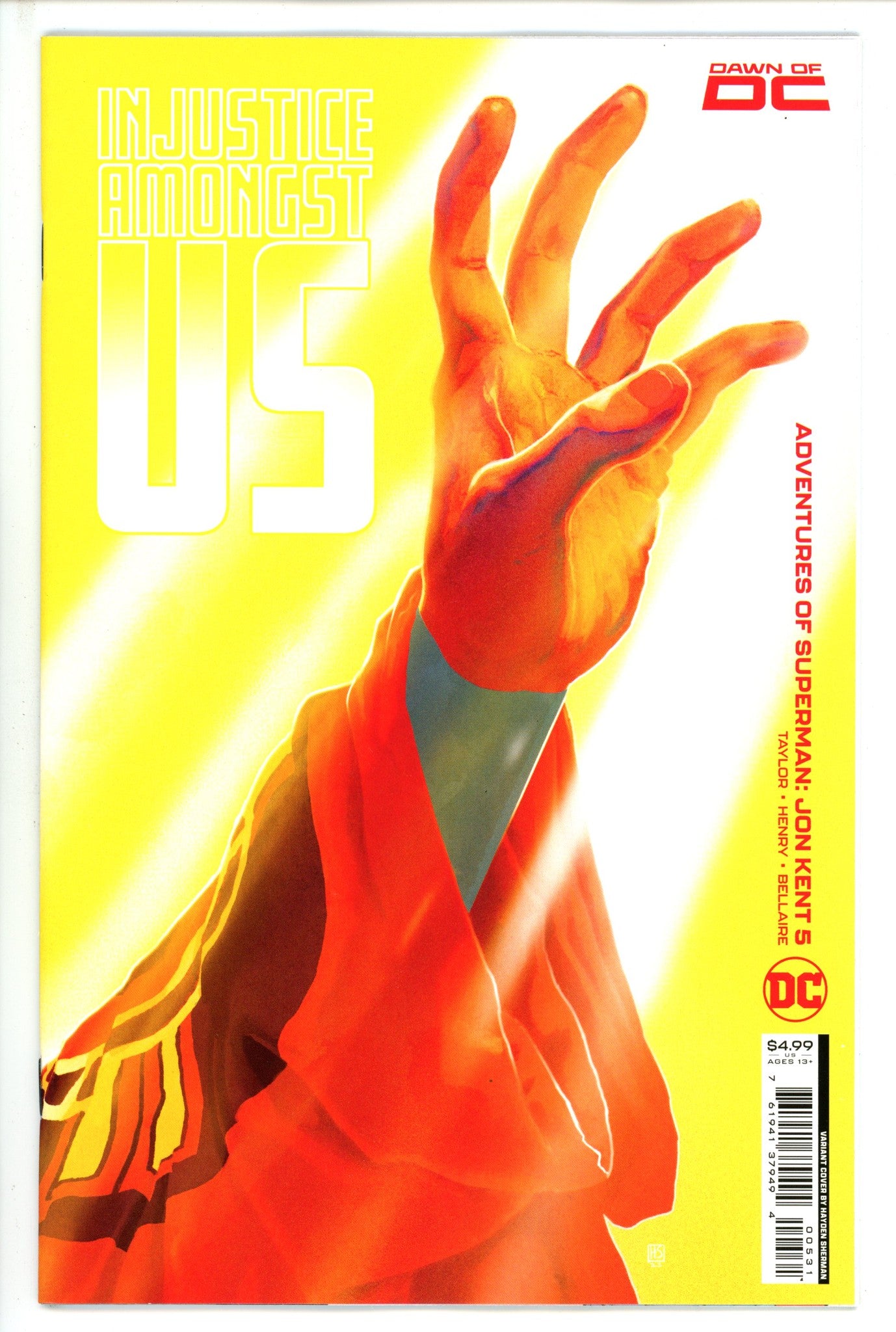 Adventures Of Superman Jon Kent 5 Sherman Variant (2023)