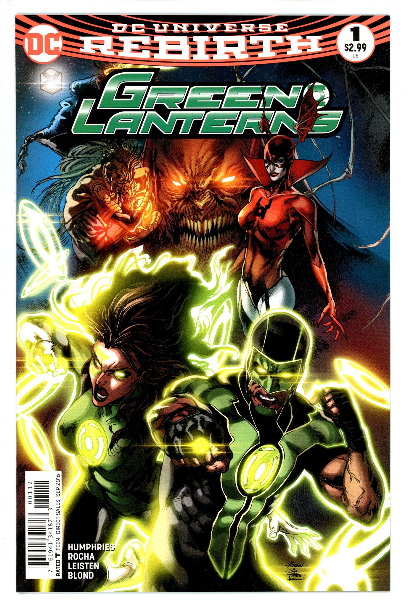 Green Lanterns 1 2Nd Print (2016)