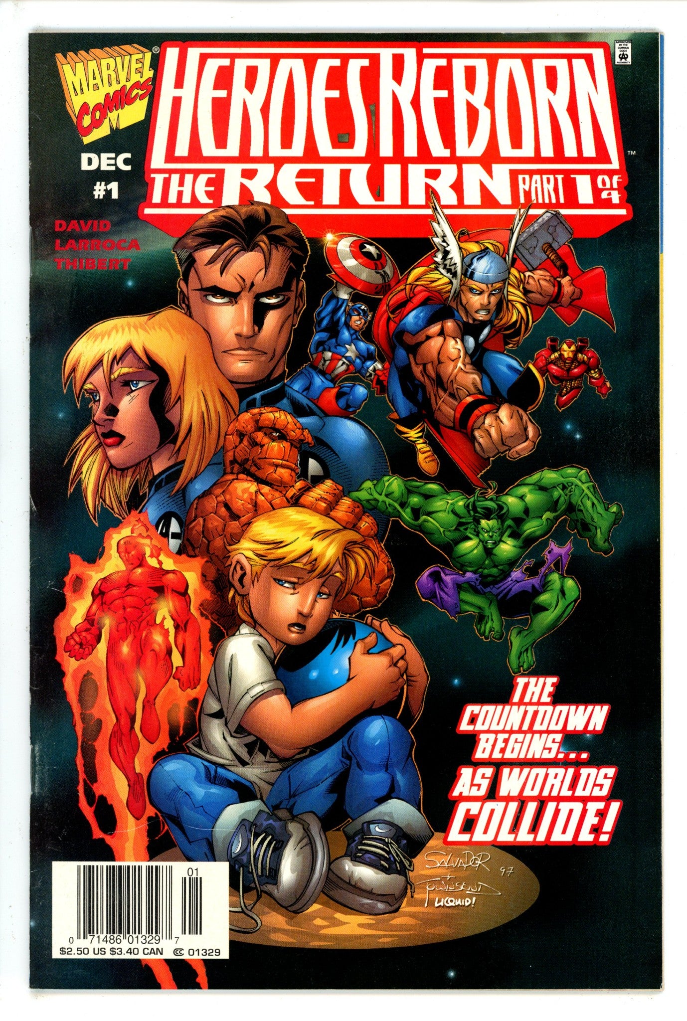 Heroes Reborn: The Return 1 Newsstand