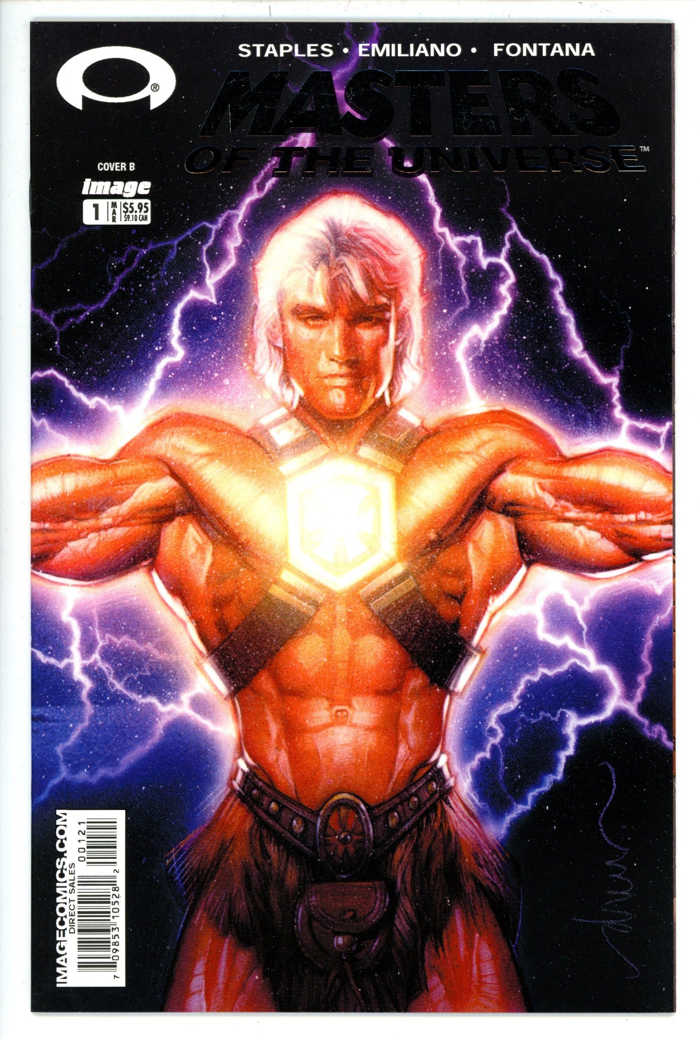 Masters of the Universe Vol 2 1 Silver Foil Variant NM-