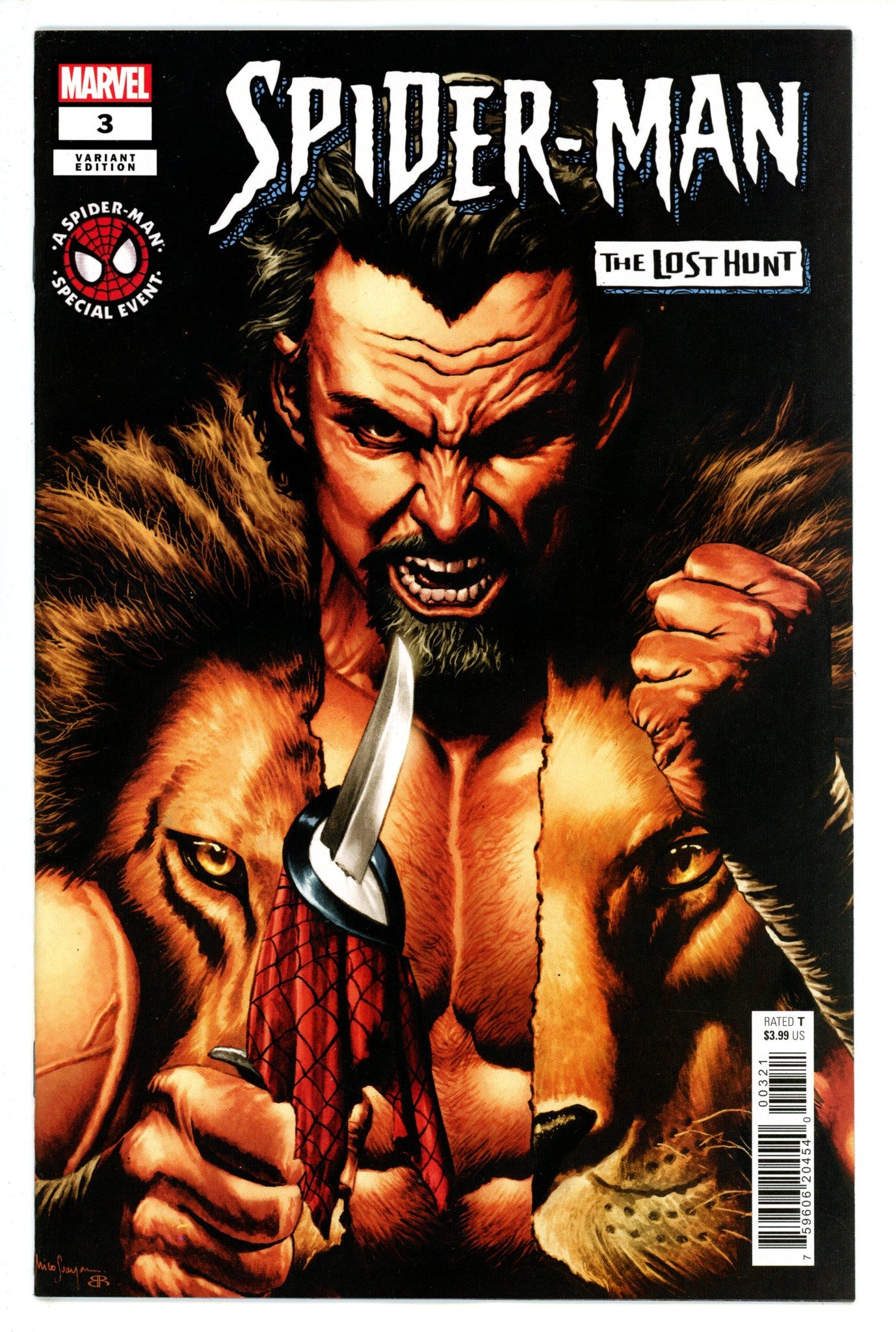Spider-Man: The Lost Hunt 3 Suayan Variant (2023)