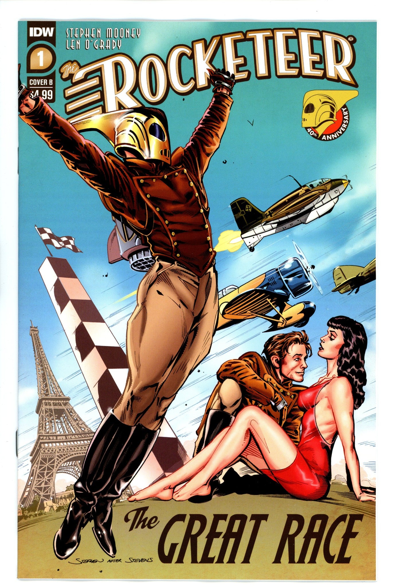 Rocketeer the Great Race 1 Mooney Variant (2022)