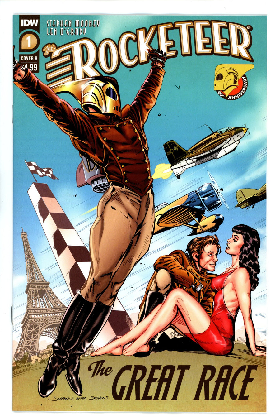 Rocketeer the Great Race 1 Mooney Variant (2022)