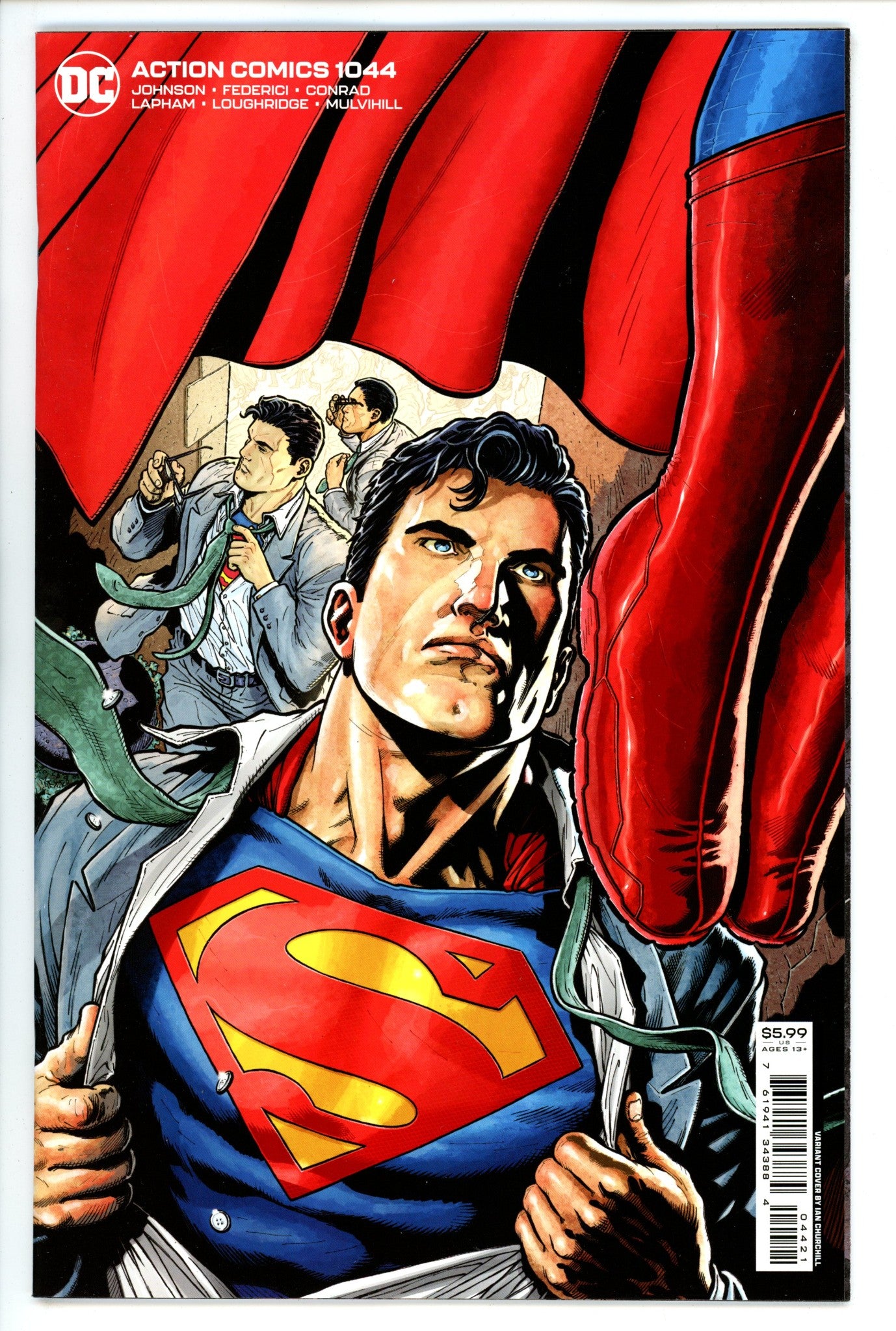 Action Comics Vol 3 1044 Churchill Variant (2022)