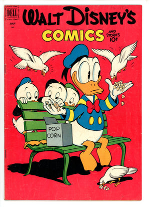 Walt Disney's Comics and Stories Vol 12 10 (142) VG+ (1952)