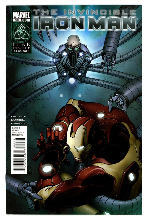 Invincible Iron Man Vol 1 502