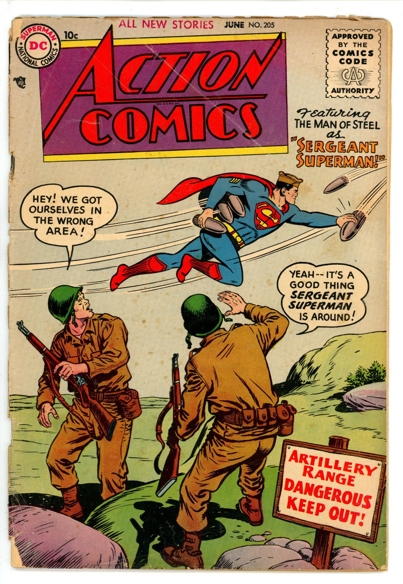 Action Comics Vol 1 205 FR/GD