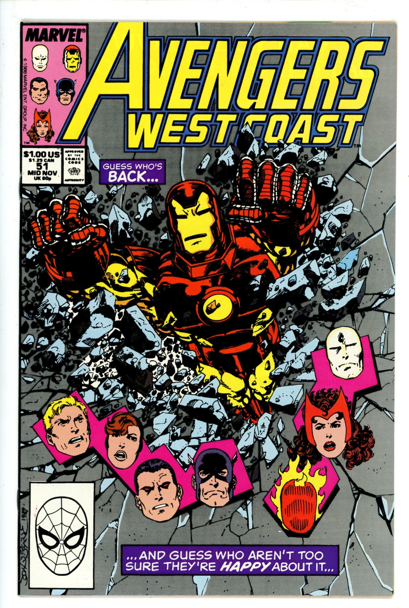 Avengers West Coast Vol 2 51