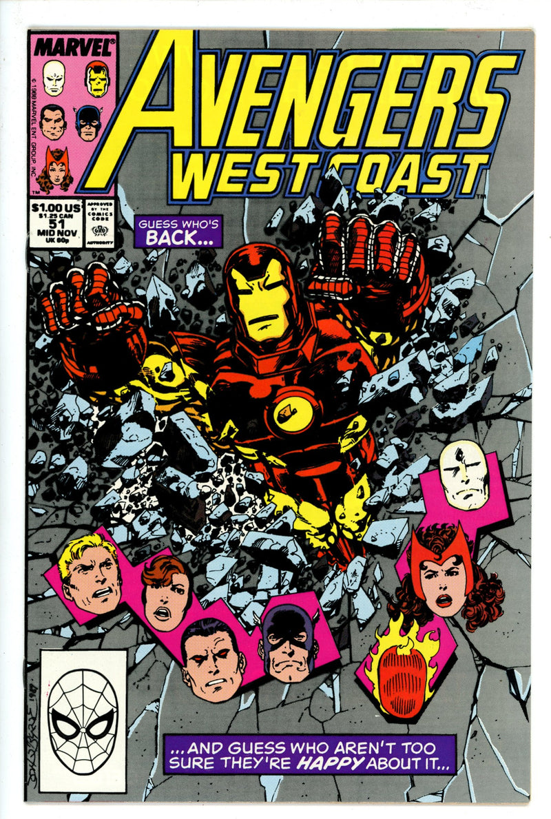 Avengers West Coast Vol 2 51