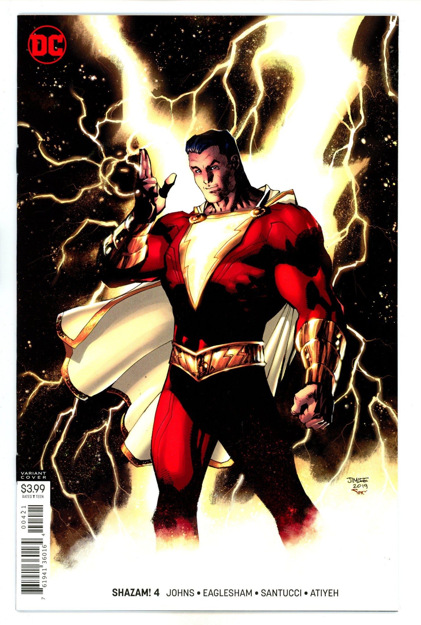 Shazam! Vol 2 4 Lee Variant