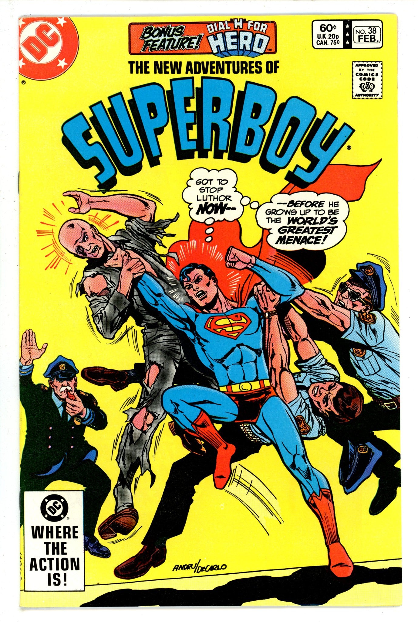 The New Adventures of Superboy 38 (1982)