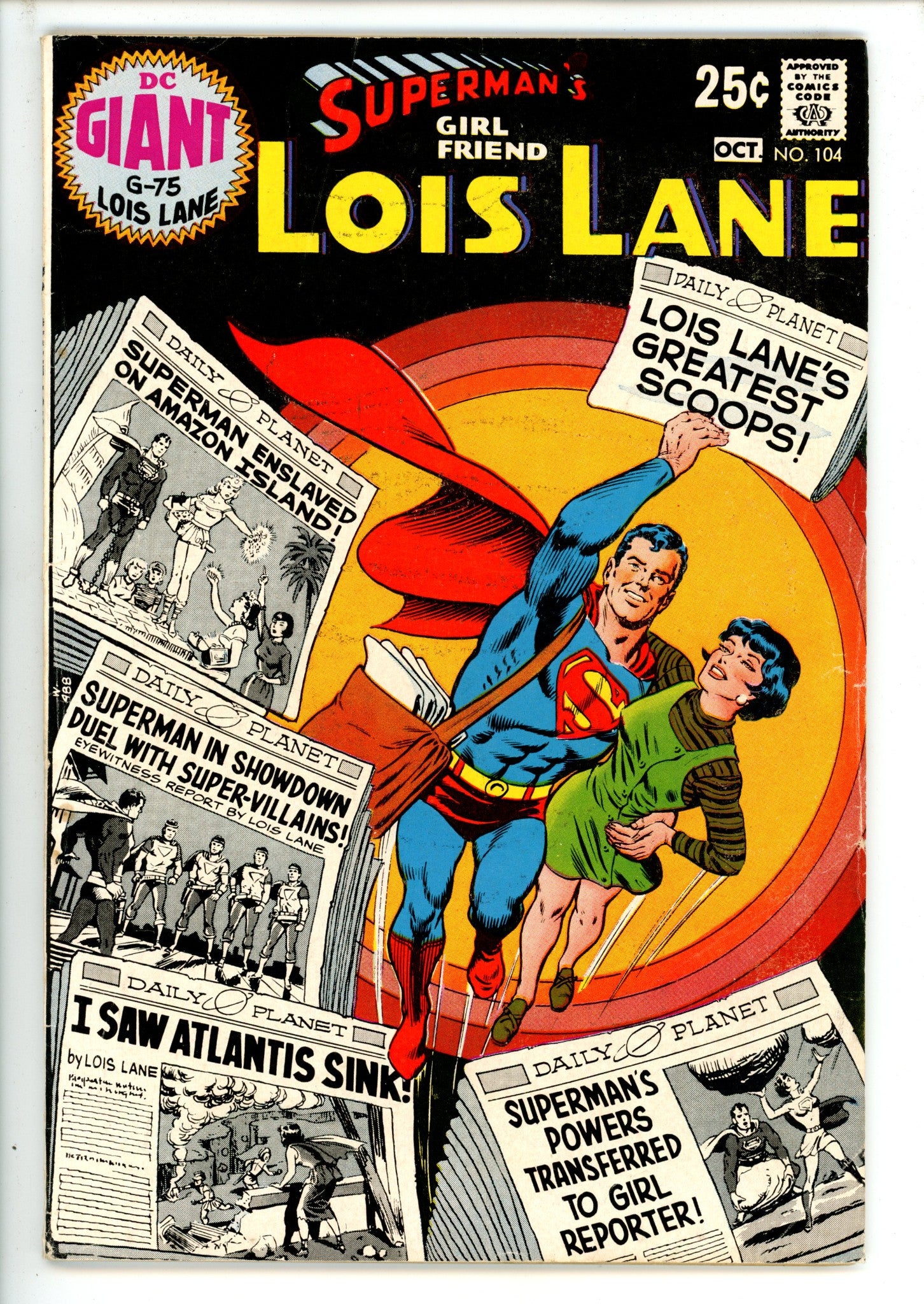 Superman's Girl Friend, Lois Lane 104 VG/FN (1970)
