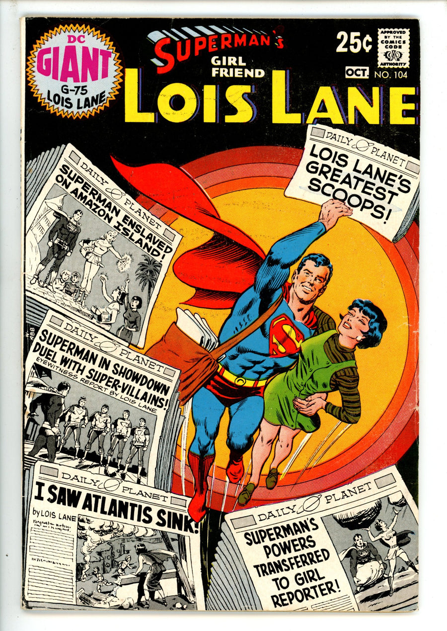 Superman's Girl Friend, Lois Lane 104 VG/FN (1970)