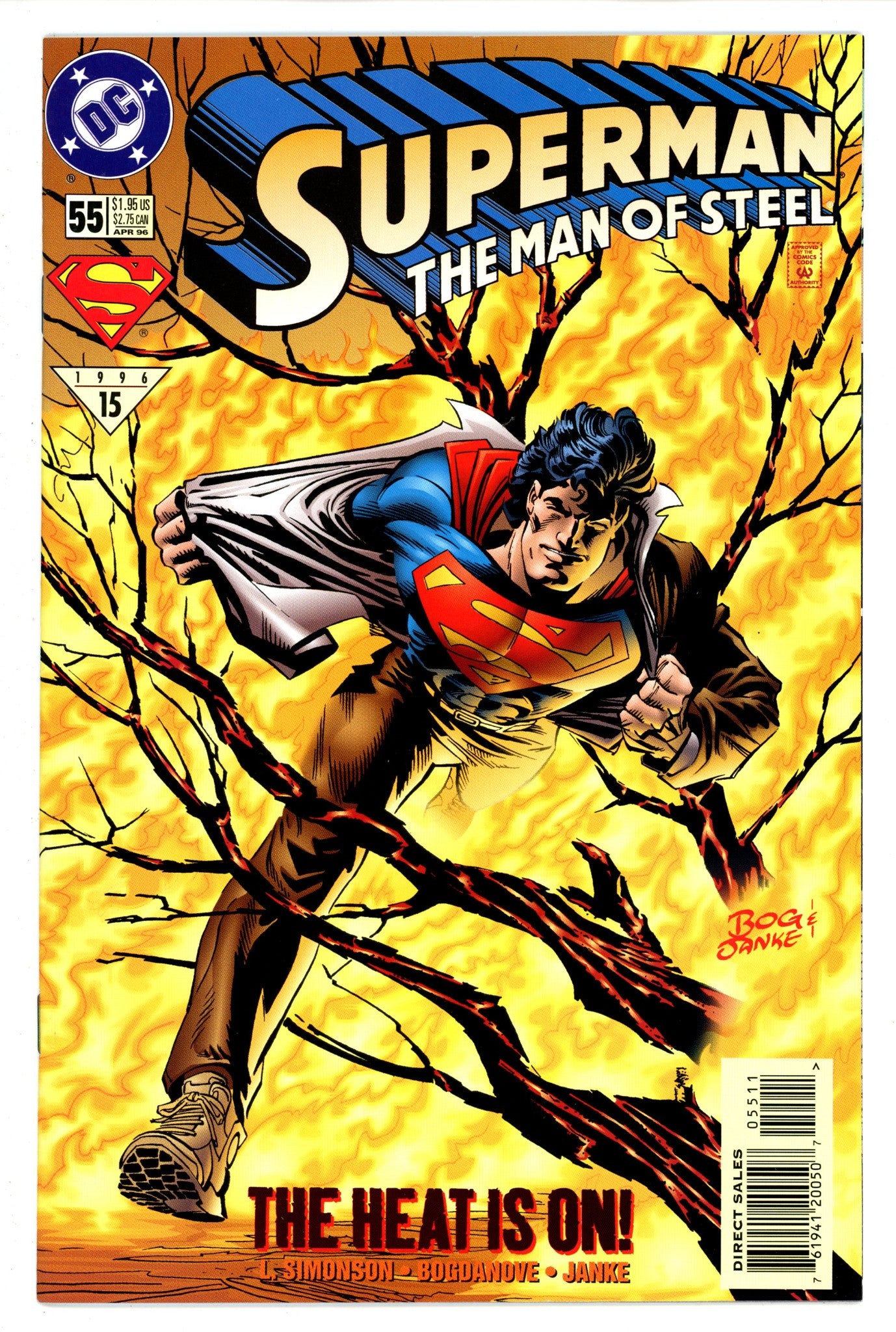 Superman: The Man of Steel 55