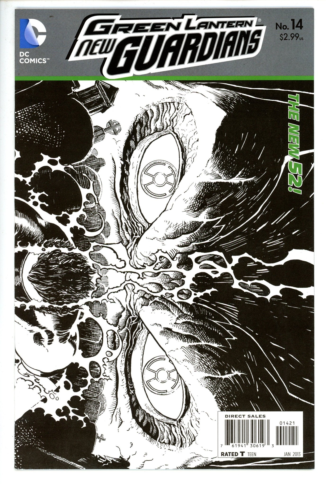 Green Lantern: New Guardians 14 Kuder Variant
