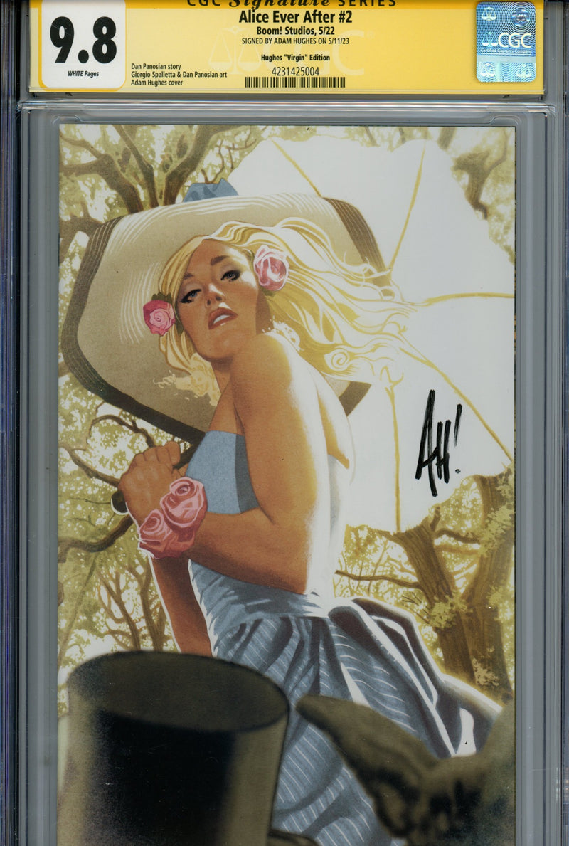Alice Ever After 2 Hughes Incentive Variant 9.8 Signed Adam Hughes (2022)