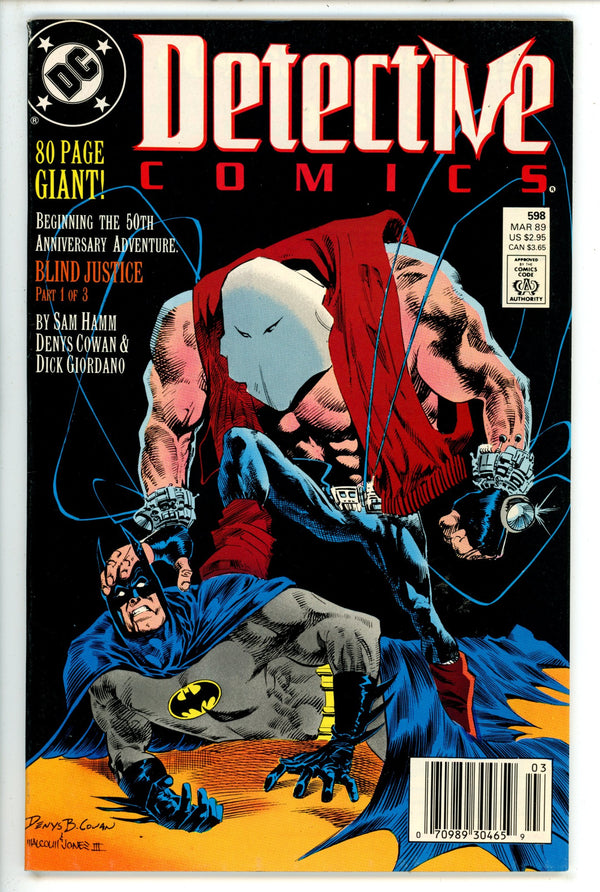 Detective Comics Vol 1 598 Newsstand (1989)