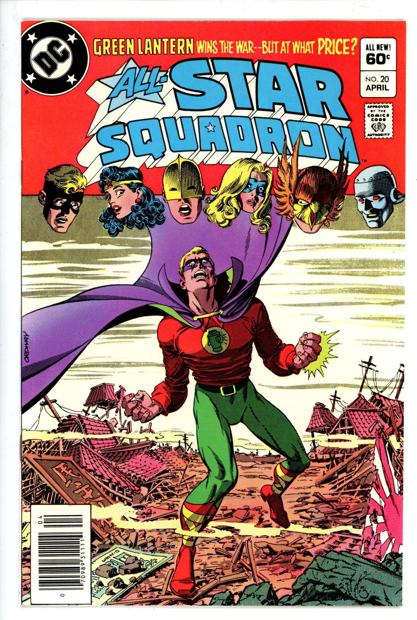 All-Star Squadron 20 Newsstand