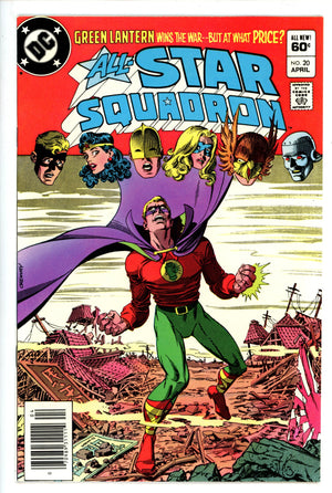 All-Star Squadron 20 Newsstand