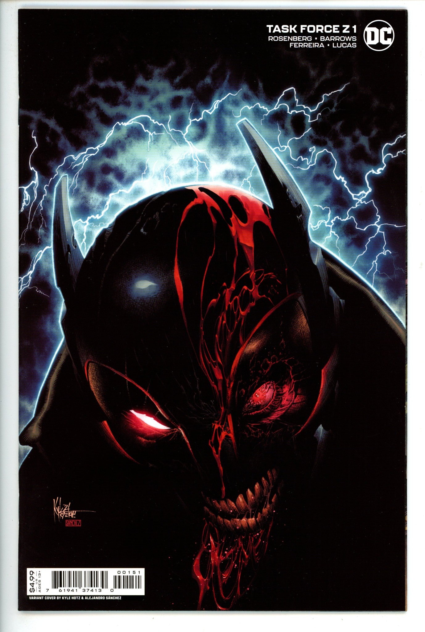 Task Force Z 1 Hotz Variant NM