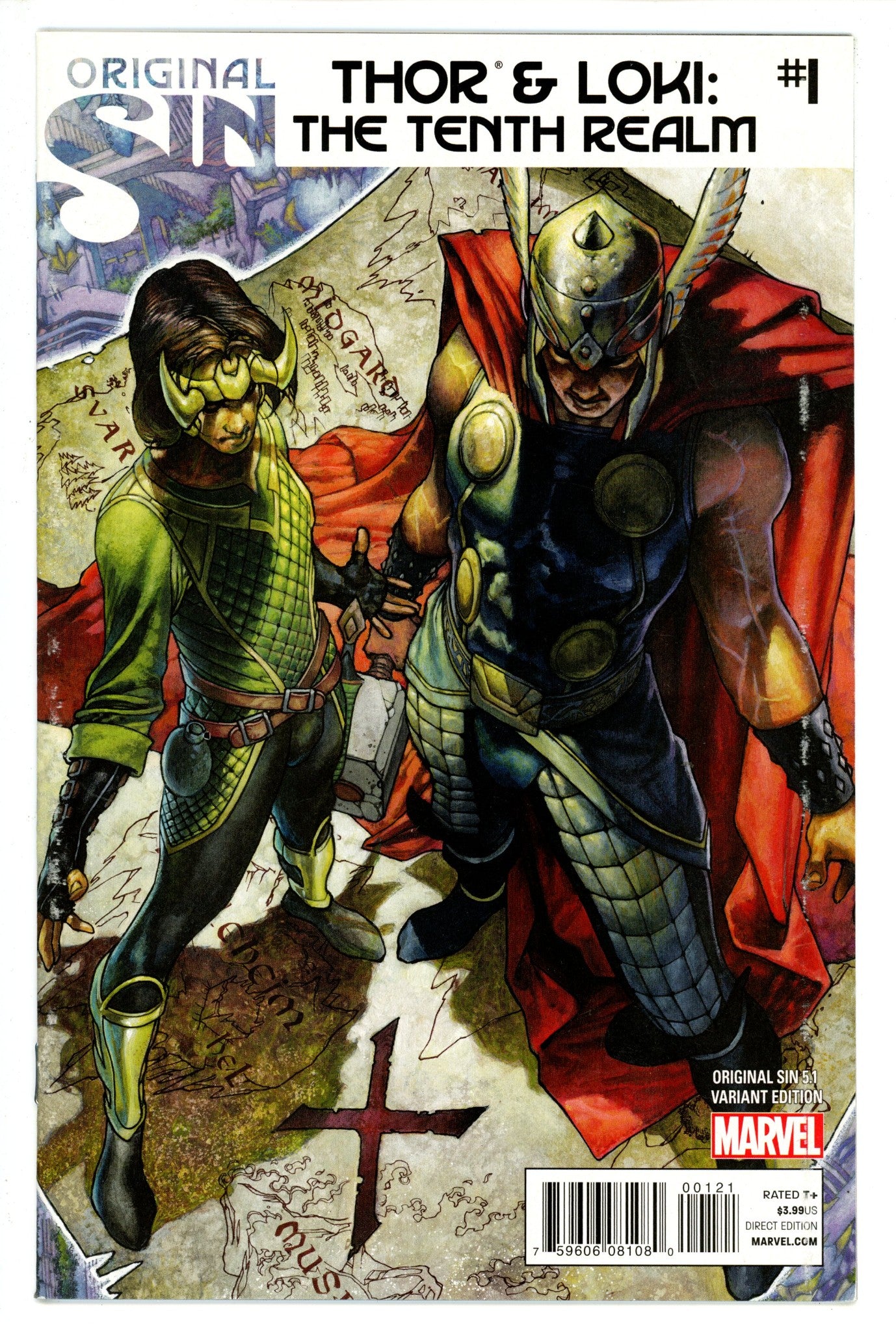 Original Sin 5.1 Bianchi Incentive Variant VF/NM (2014)