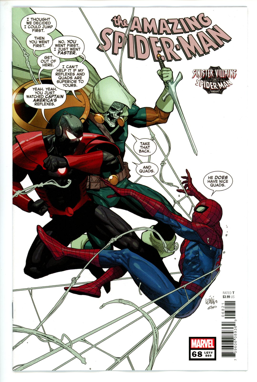 Amazing Spider-Man Vol 5 68 Yu Variant (2021)