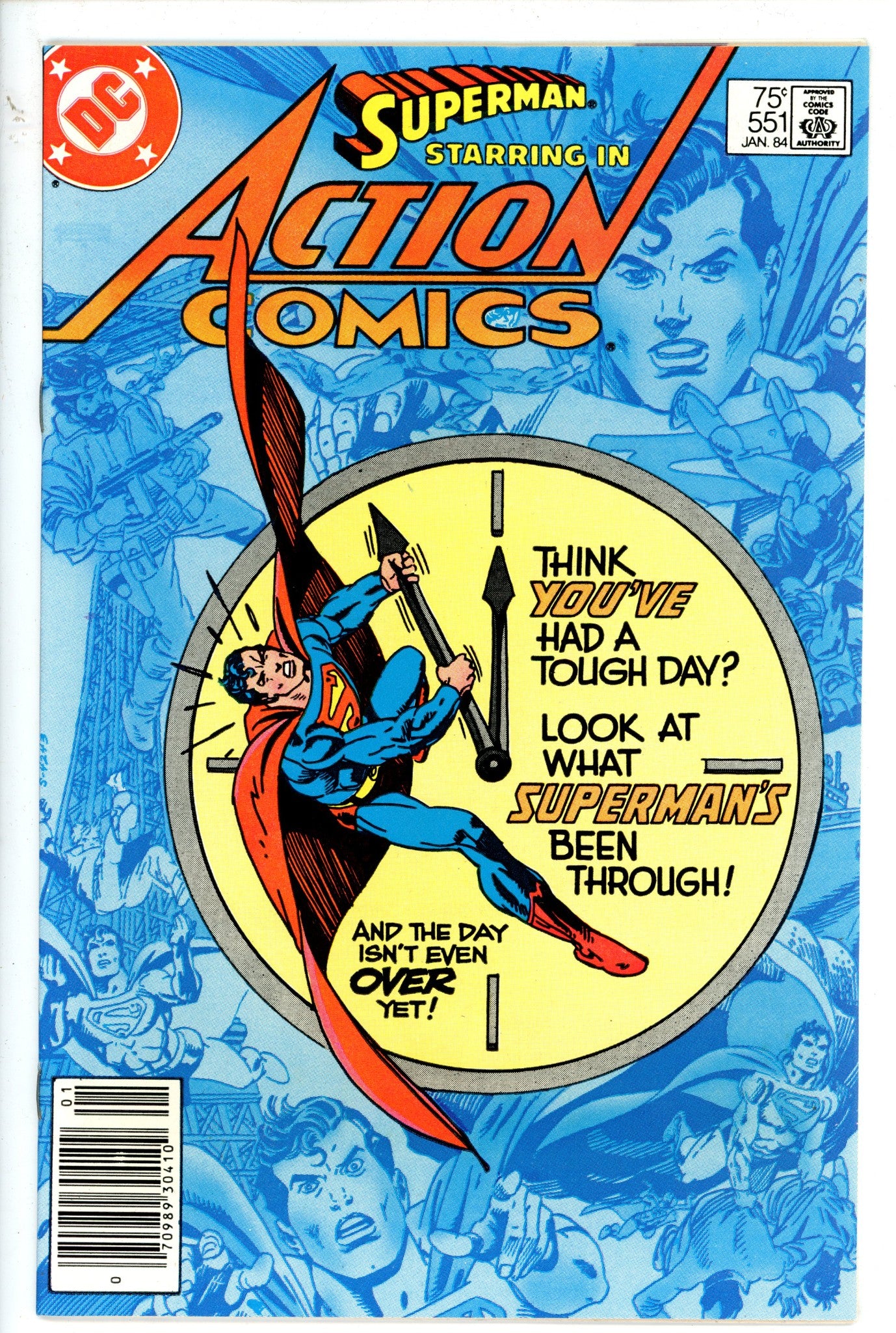 Action Comics Vol 1 551 Newsstand