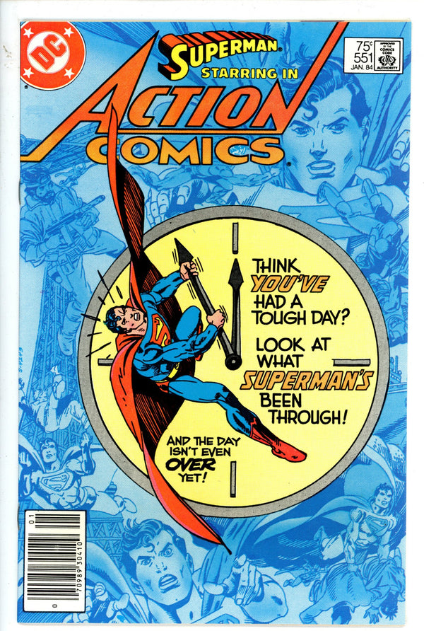 Action Comics Vol 1 551 Newsstand
