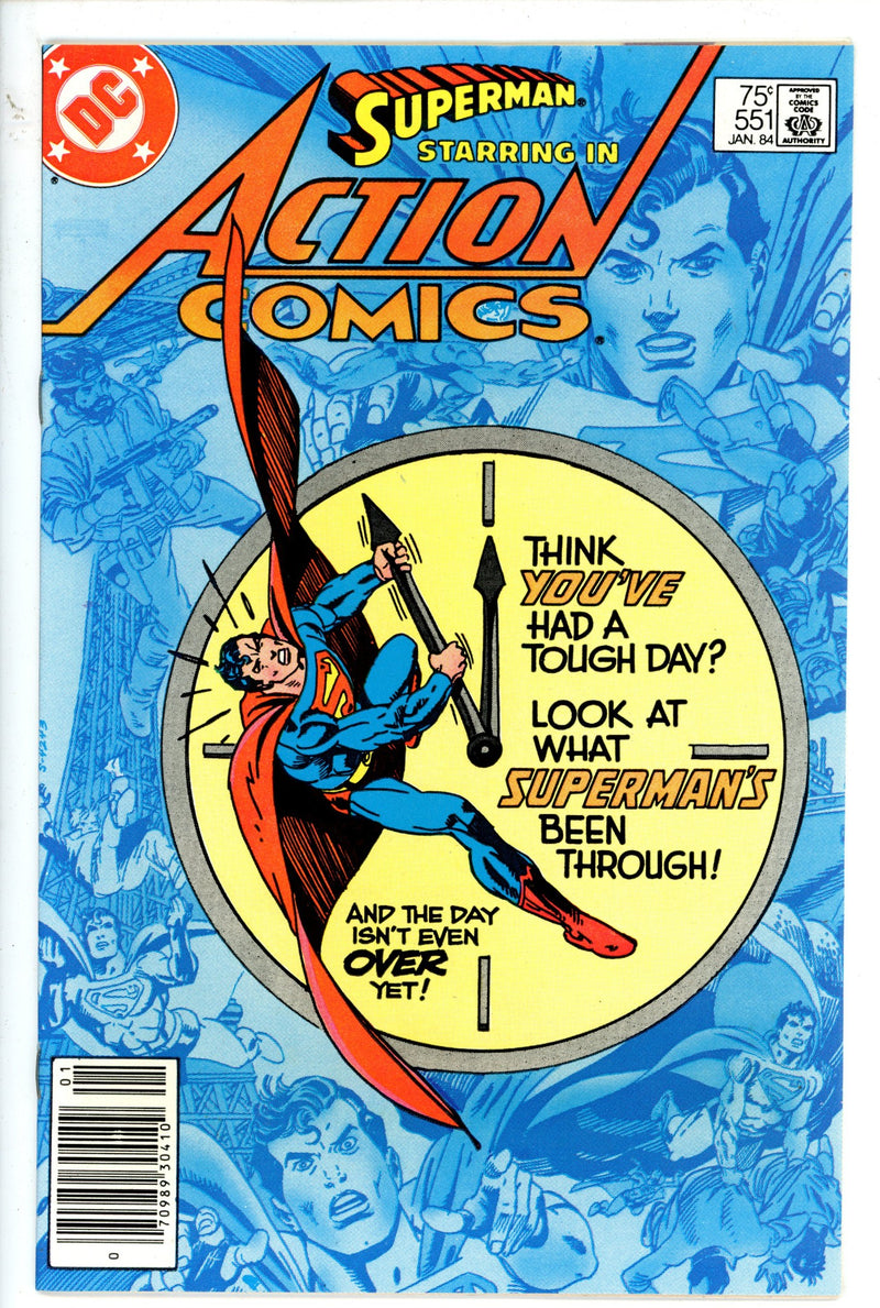 Action Comics Vol 1 551 Newsstand