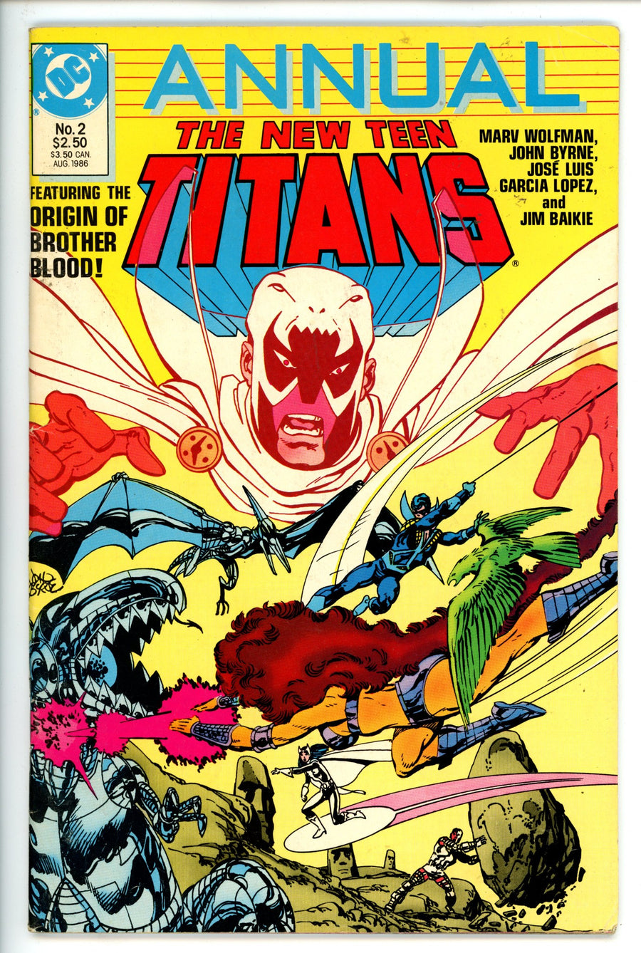 The New Teen Titans Annual Vol 2 2