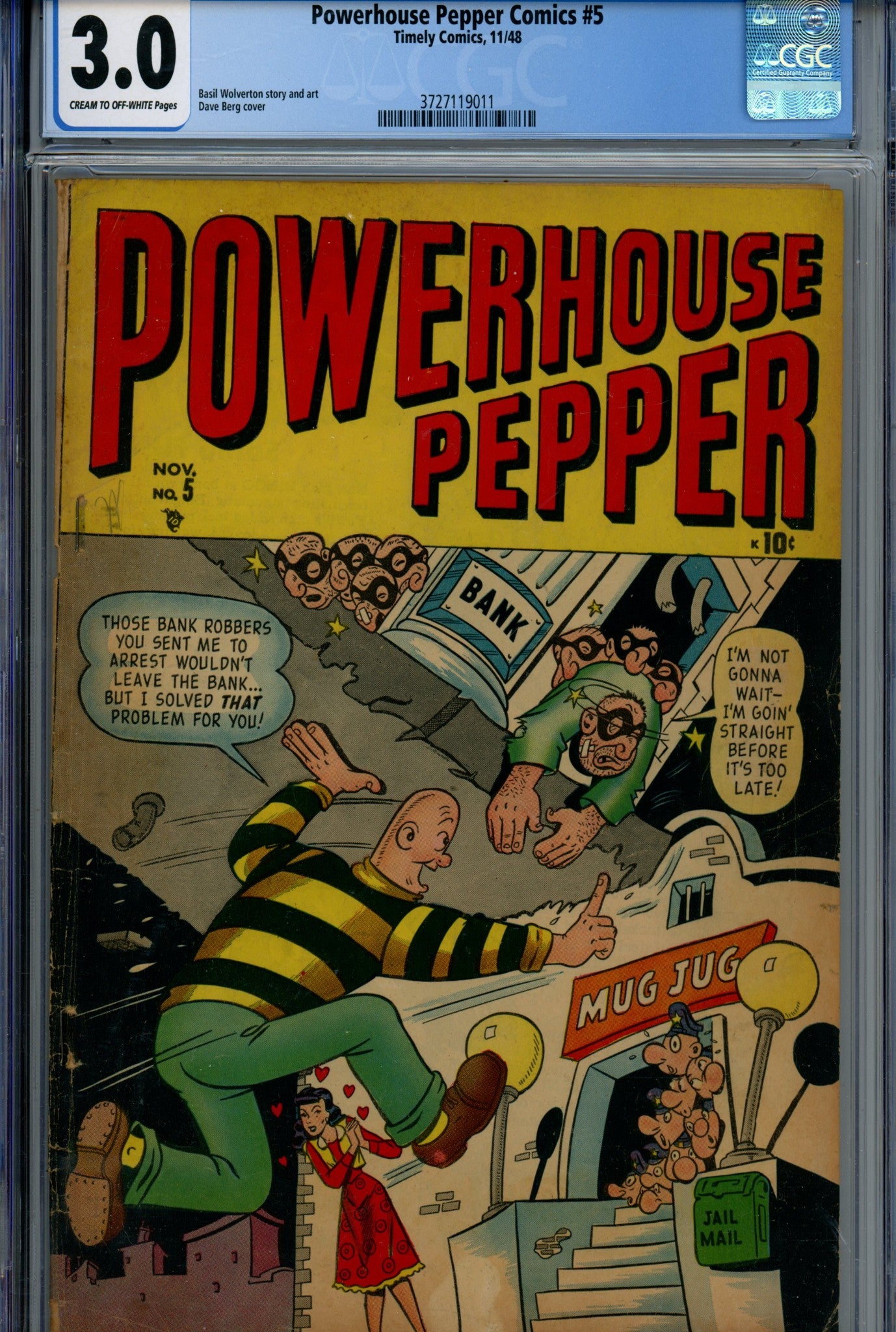 Powerhouse Pepper 5 CGC 3.0 (1948)