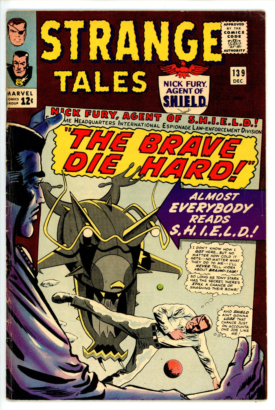 Strange Tales Vol 1 139 VG/FN